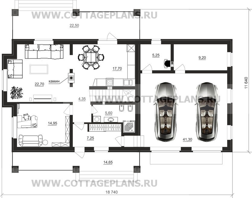 Поэтажные планы проект дома 14-09 общ. площадь 215,50 м2