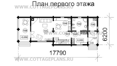 Поэтажные планы проект дома 35-82 общ. площадь 665,0м2