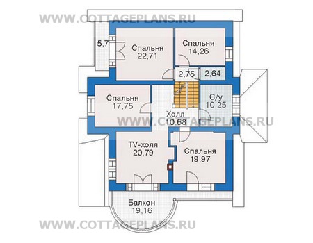Поэтажные планы проект дома 36-15 общ. площадь 381,2м2