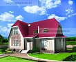 Каталог проекты домов из пеноблоков проект дома 52-87 общ. площадь 179,6м2