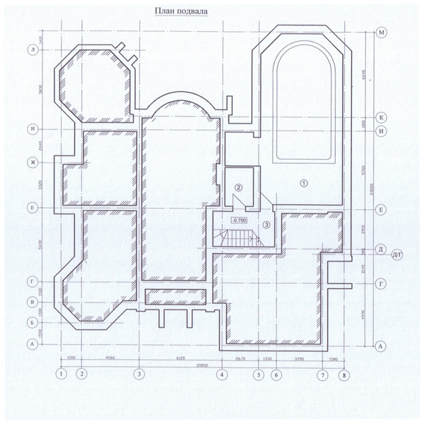 План тех подполья проекта дома 47-52