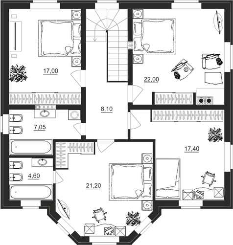  план 2-го этажа