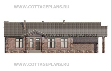 Фасады проект дома 702-40 общ. площадь 152,05м2