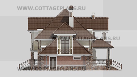 Фасады проект дома 76-81 общ. площадь 381,45 м2