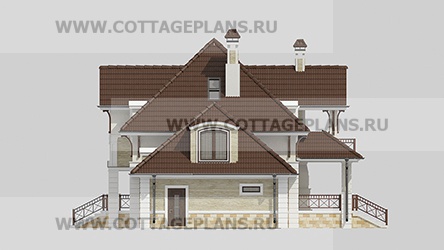 Фасады проект дома 75-82 общ. площадь 295,15 м2