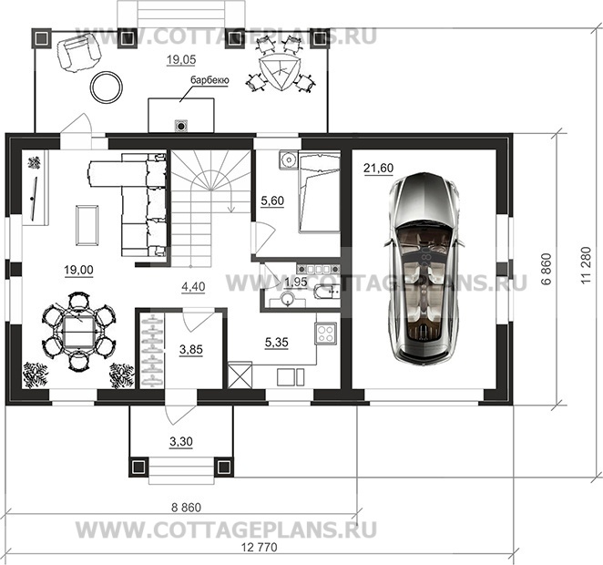 Поэтажные планы проект дома 96-85 общ. площадь 145,80 м2