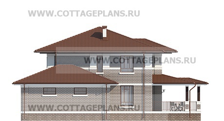 Фасады проект дома 78-13 общ. площадь 308,30м2