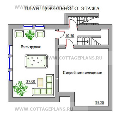 Поэтажные планы проект дома 33-46 общ. площадь 344,5м2