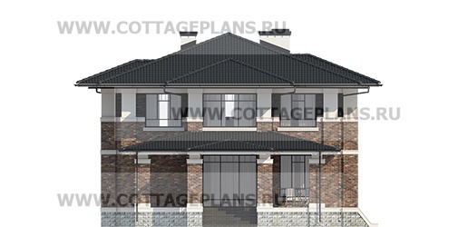 Фасады проект дома 101-78 общ. площадь 264,20 м2