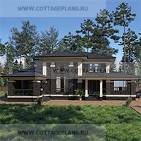 проект дома 102-49 общ. площадь 299,95 м2