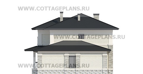 Фасады проект дома 206-04 общ. площадь 248,65 м2