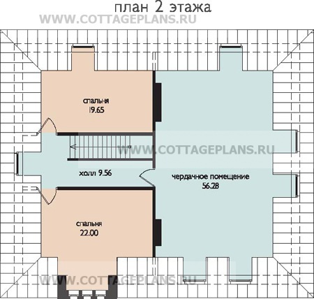Поэтажные планы проект дома 47-36 общ. площадь 326,87 м2