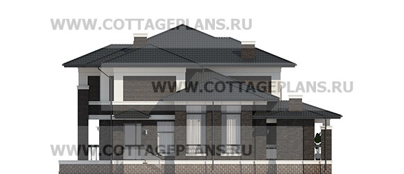 Фасады проект дома 203-80 общ. площадь 574,05 м2