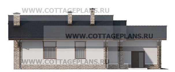 Фасады проект дома 700-38 общ. площадь 125,95 м2