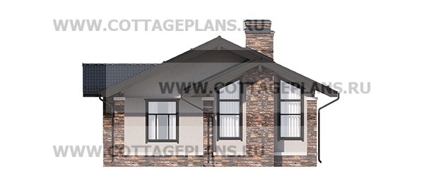 Фасады проект дома 900-45 общ. площадь 78,25 м2