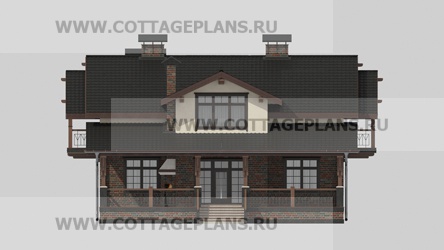 Фасады проект дома 21-29 общ. площадь 244,55 м2