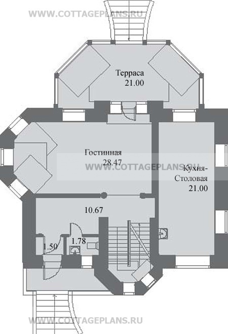 Поэтажные планы проект дома 59-70 общ. площадь 212,7 м2
