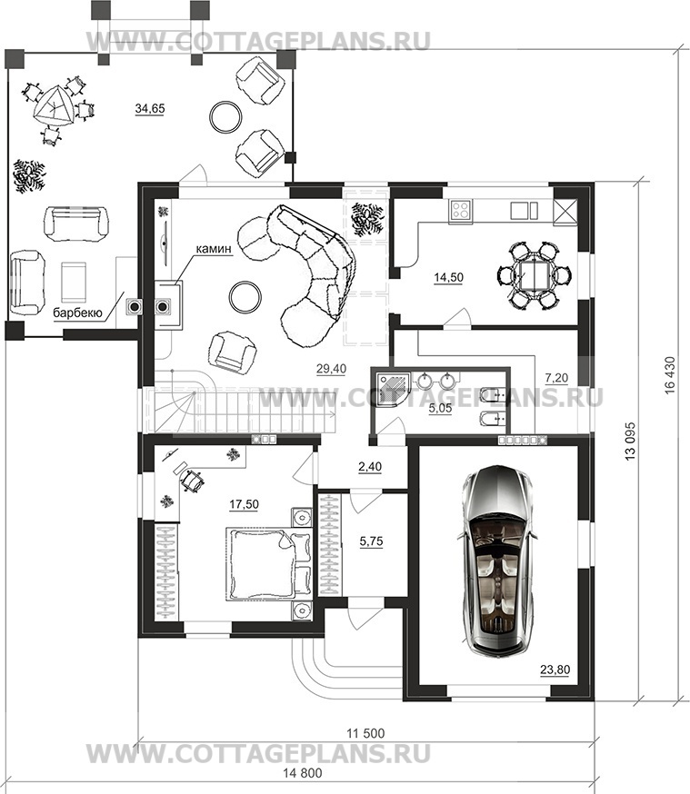 Поэтажные планы проект дома 76-75 общ. площадь 269,95 м2