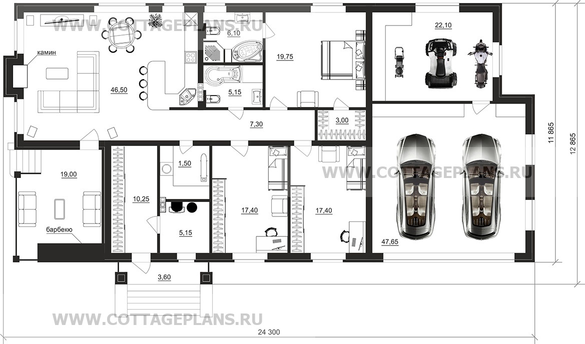 Поэтажные планы проект дома 902-20 общ. площадь 209,25м2