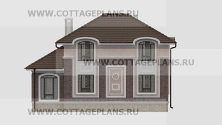 Фасады проект дома 29-43 общ. площадь 146,10 м2