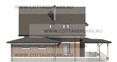 Фасады проект дома 200-13 общ. площадь 258,10 м2