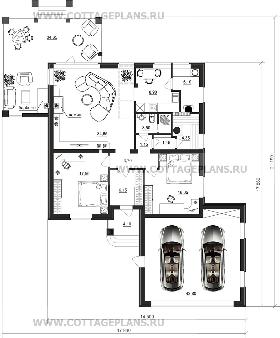 Поэтажные планы проект дома 90-26 общ. площадь 147,30 м2