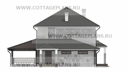 Фасады проект дома 21-25 общ. площадь 242,05 м2