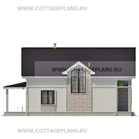 Фасады проект дома 20-54 общ. площадь 311,45 м2