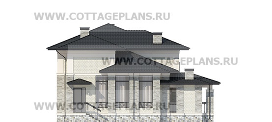Фасады проект дома 103-63 общ. площадь 398,25 м2