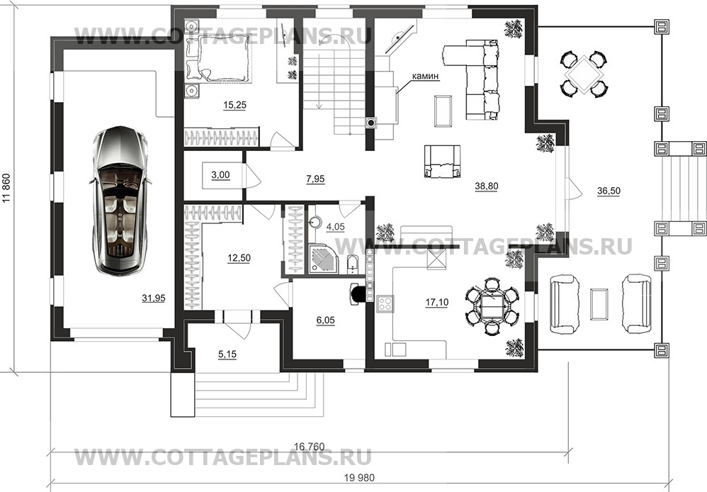 Поэтажные планы проект дома 78-20 общ. площадь 335,30м2