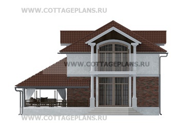 Фасады проект дома 21-92 общ. площадь 194,55 м2