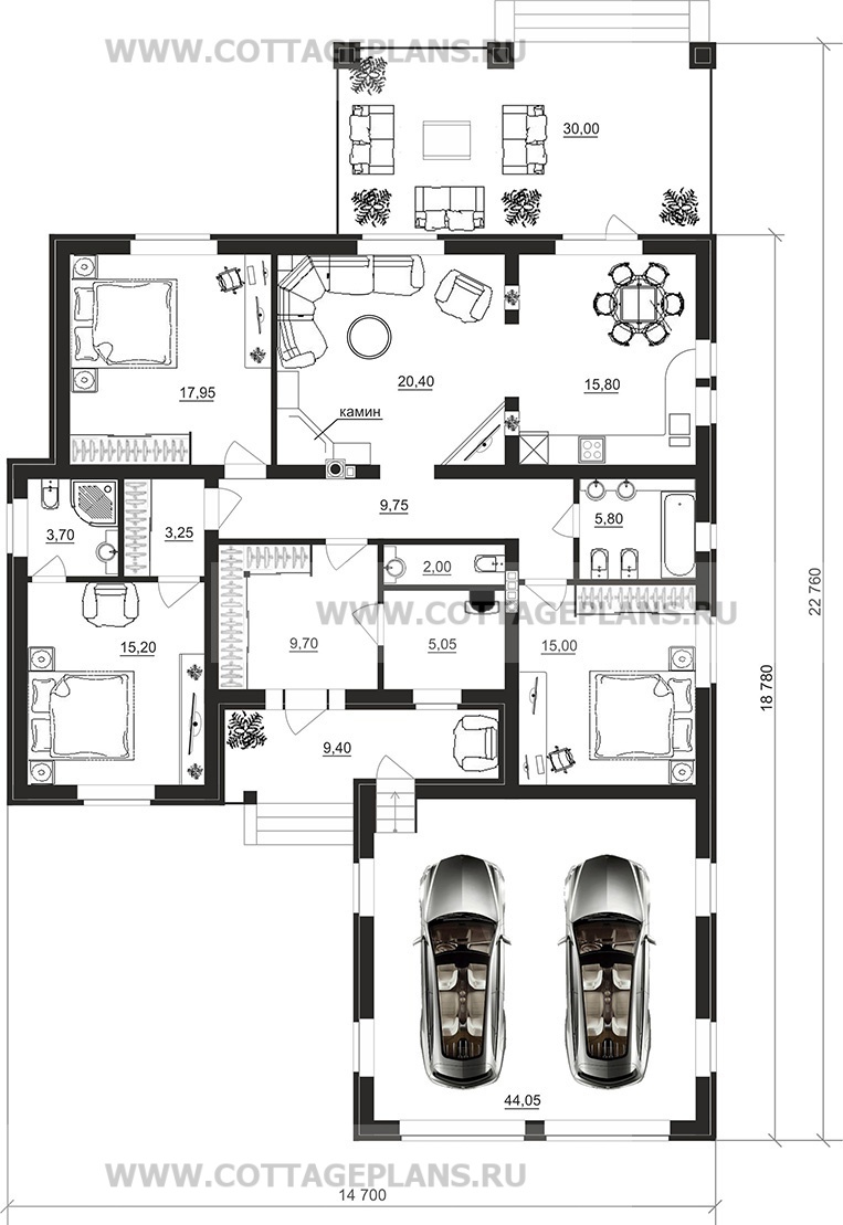 Поэтажные планы проект дома 13-35 общ. площадь 173,80 м2