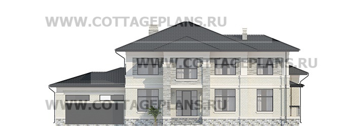 Фасады проект дома 202-79 общ. площадь 333,45 м2