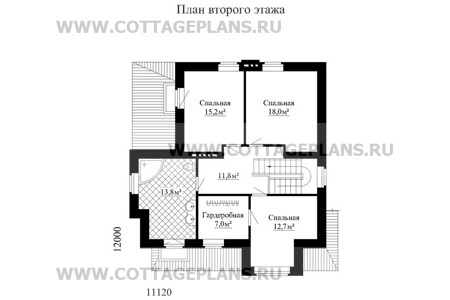 Поэтажные планы проект дома 31-76 общ. площадь 189,3м2