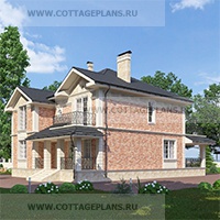 проект дома 203-10 общ. площадь 298,30 м2
