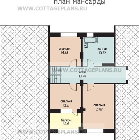 Поэтажные планы проект дома 70-07 общ. площадь 194,8м2