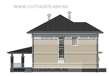 Фасады проект дома 208-05 общ. площадь 209,65 м2