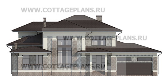Фасады проект дома 202-40 общ. площадь 324,05 м2