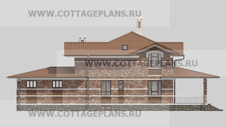 Фасады проект дома 23-59 общ. площадь 286,25 м2