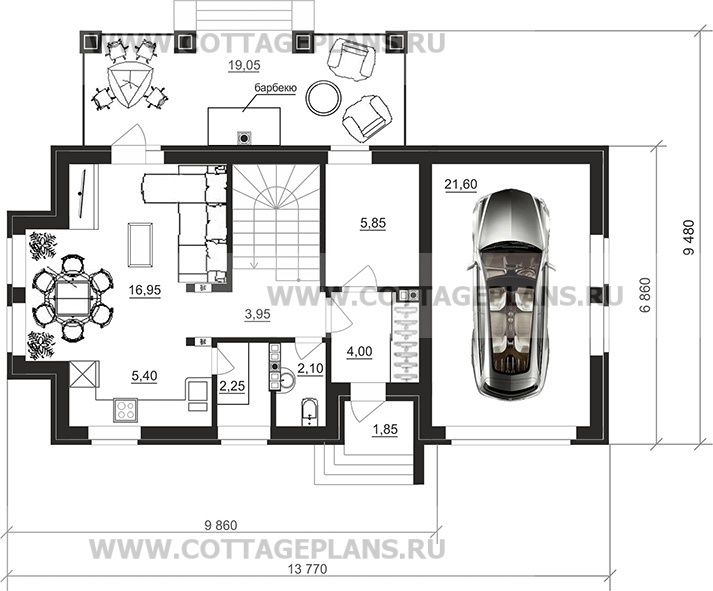 Поэтажные планы проект дома 76-89 общ. площадь 144,80 м2