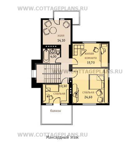 Поэтажные планы проект дома 48-56 общ. площадь 183,2 м2