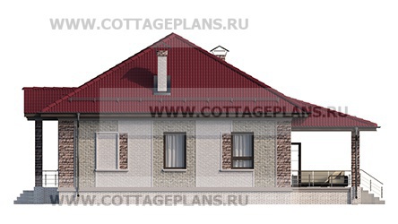 Фасады проект дома 27-16 общ. площадь 105,80 м2