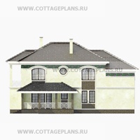 Фасады проект дома 16-33 общ. площадь 226,25 м2