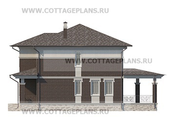 Фасады проект дома 206-64 общ. площадь 166,75м2