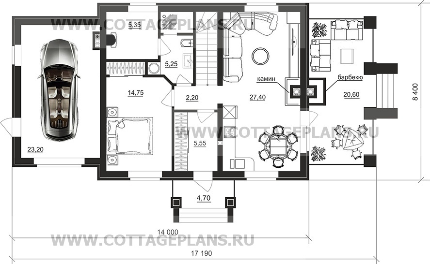 Поэтажные планы проект дома 29-34 общ. площадь 141,20 м2
