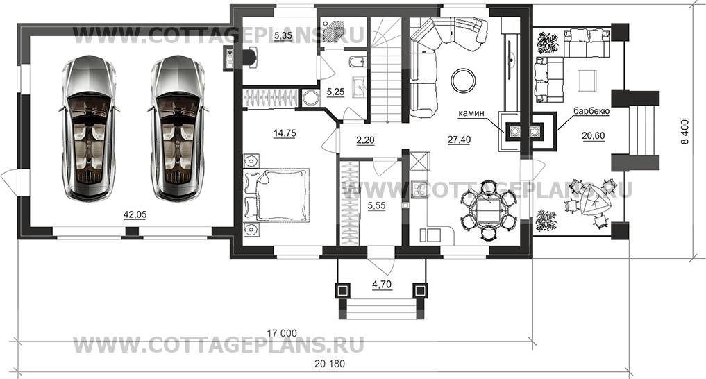 Поэтажные планы проект дома 104-48 общ. площадь 162,65 м2