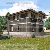 проект дома 29-48 общ. площадь 184,00 м2