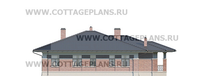 Фасады проект дома 90-77 общ. площадь 122,90 м2