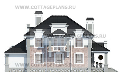 Фасады проект дома 29-67 общ. площадь 226,60 м2