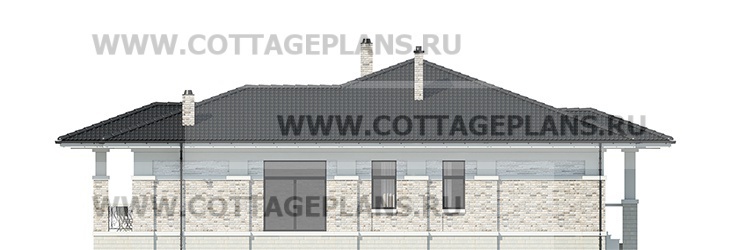 Фасады проект дома 27-67 общ. площадь 168,85 м2